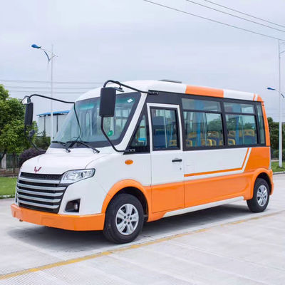 Chine Façonnez les chariots blancs oranges de compagnie d'électricité, autobus électrique de la ville 30km/H pour le parc fournisseur