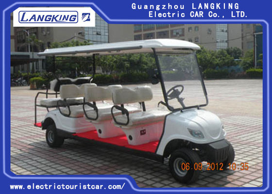 Chine Chariot de golf de cabine de club de 2 phares, type de frein à tambour d'arrière de voiture de club de 48 volts fournisseur