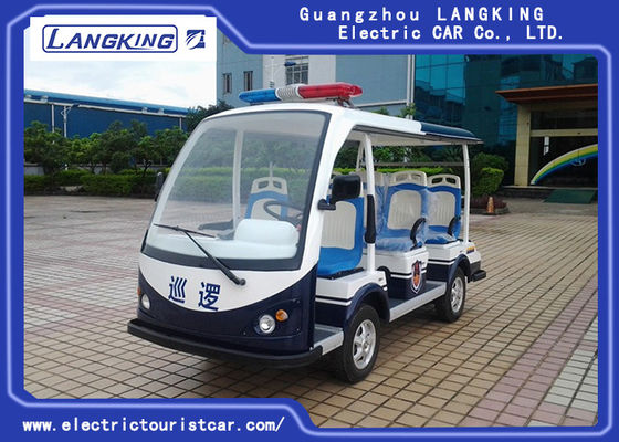 Chine La voiture de patrouille électrique adaptée aux besoins du client de police de conception, jouent au golf le chariot électrique à quatre roues fournisseur