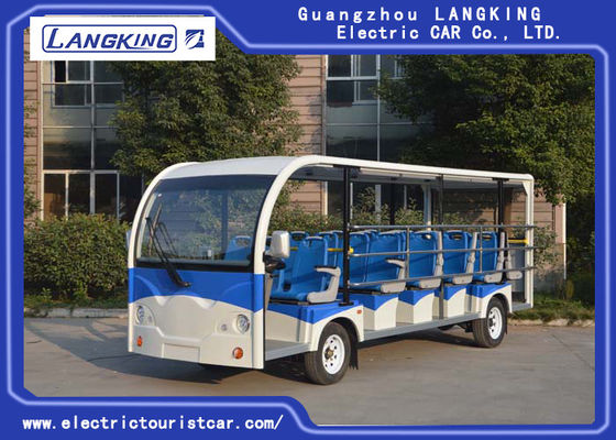 Chine 23 véhicules de navette électriques en plastique de Seater 5300×1730×2250mm à faible bruit fournisseur