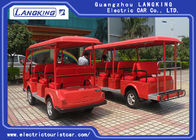 8 Seats Electric Sightseeing Bus 4 Wheel Electric Shuttle Car for Resort  Park