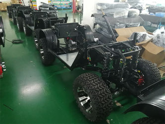 Guangzhou Langjie Electric Vehicle Co., Ltd. ligne de production en usine
