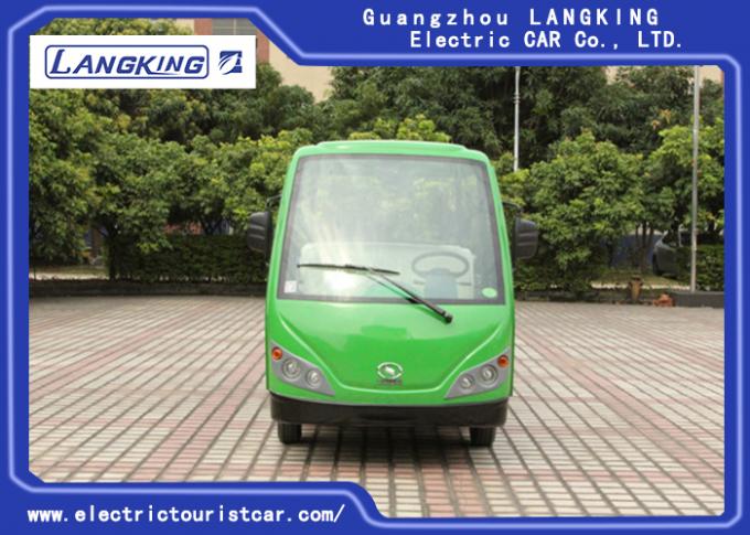 8 capacité s'élevante du bus touristique 18% de voiture de touristes électrique verte de Seater mini 0