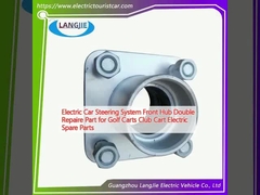 Système de direction de voiture électrique Centre avant Double réparation Partie pour chariots de golf chariot de club Pièces de rechange électriques