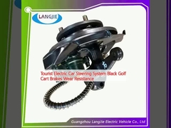 Système de direction de voiture électrique touristique Chariot de golf noir freins résistance à l'usure
