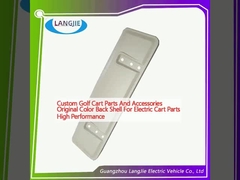 Parties et accessoires personnalisés de chariots de golf de couleur originale coque arrière pour chariots électriques Parties haute performance