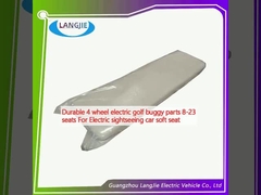 Pièces électriques durables pour 4 roues de buggy de golf 8-23 sièges Pour le siège souple de voiture électrique de visite