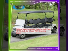 Contrôleur de moteur à courant alternatif OEM Club Car Golf Carts 48 Volts Club Car 6 sièges Avec Buzzer en arrière