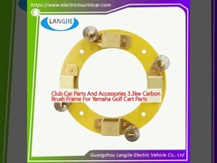 Pièces et accessoires pour voitures de club 3.3kw Carbon Brush Frame For Yamaha Golf Cart Parts