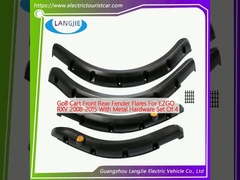 Carrosse de golf Flares avant et arrière pour EZGO RXV 2008-2015 Avec matériel métallique