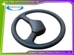 Volant en cuir marshell avec conception de texture antidérapante pour voitures touristiques