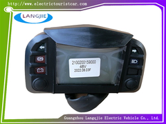 Autobus électrique LVTONG Matériau plastique Noir Parties d'affichage 48V