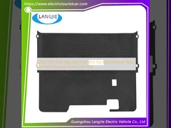 EZGO TXT tapis de plancher pour chariot de golf antidérapant tapis de plancher en caoutchouc noir à couverture complète tapis de plancher
