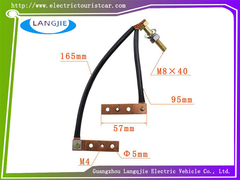 Le fil de cuivre du pinceau à carbone du moteur électrique est utilisé pour les composants du chariot de golf EZGO et du chariot de visite