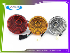 Four Wheel Electric Sightseeing Car 11MM Rétroviseur LVTONG Véhicule sanitaire Rétroviseur arrière