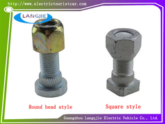 Deux composants de panier de golf anti-éclatement et anti-dérapant EZGO