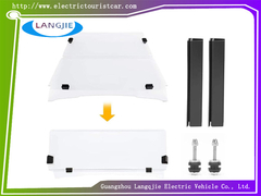 Le pare-brise pliable du fabricant Ezgo Txt Composants de chariot de golf