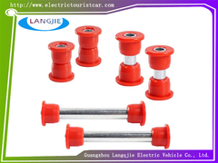 Voiture de club avant et arrière plaque d'acier Liner Suspension Crochet et boucle Convient pour les chariots de golf