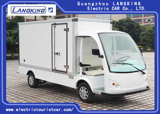 Chine La livraison Van électrique blanche, chariot de golf de 2 personnes avec le système de son de lecteur MP3 fournisseur
