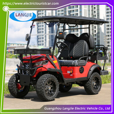 qualité  4 Wheel Electric Golf Cart 4 Seats Resort Car AC Motor Electric Car Tour for Hotel usine