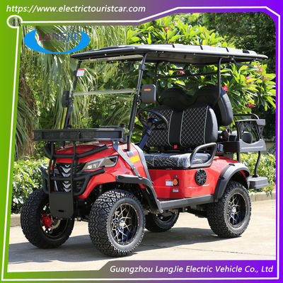 Un bon prix. Des chariots de golf électriques avec 4 places et 25% de capacité d'escalade en ligne