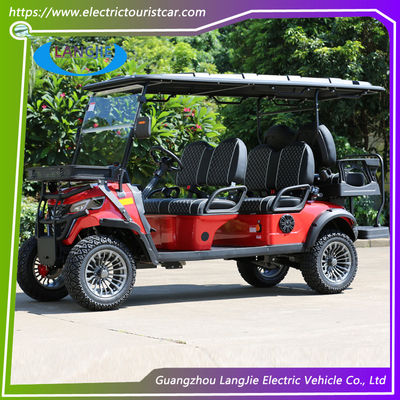 Un bon prix. Mini 4 + 2 sièges chariot de golf électrique électrique alimenté par batterie Buggy Car avec CE en ligne