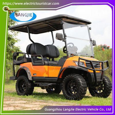 Un bon prix. 4 roues chariot de golf électrique 48V moteur AC couleur option Club voiture pour le parc de golf en ligne