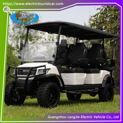 Un bon prix. 6 passagers voiture de chasse électrique mini-bus alimenté par batterie avec système de courant alternatif 48V en ligne