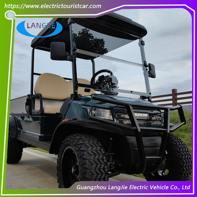 Un bon prix. Chariot électrique de golf à moteur à courant alternatif 2 places Chariot électrique de golf avec boîte de chargement en ligne