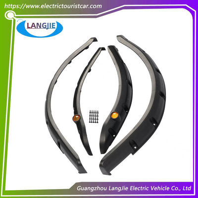 Un bon prix. Noir Décoratif Flat Noodles Anti-collision et roue de frottement Sourcil CIub Voiture DS Pièces de chariot de golf en ligne