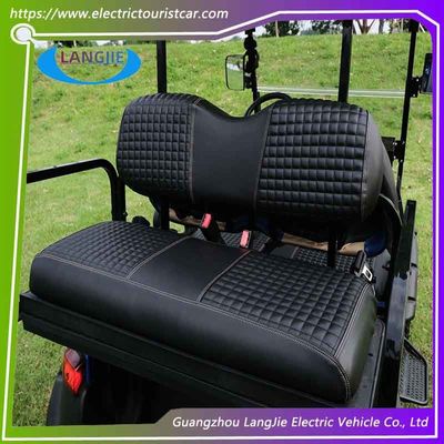 Un bon prix. Couverture en cuir de voiture de club DS Golf Coussin de voiture et dossier Composant à motifs à carreaux en ligne