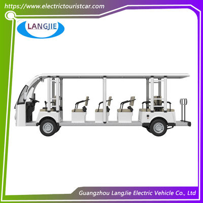 Un bon prix. 17 places Voyage en voiture électrique Moteur AC 72V Temps de recharge 8 ~ 10h Pour la location de voiture touristique en ligne