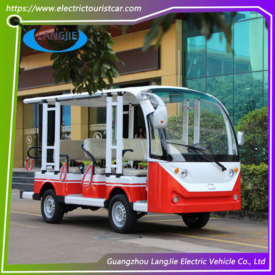 Un bon prix. 11 sièges, capacité d'escalade 20% Voiture de tourisme électrique avec coffre médical pour aéroport en ligne