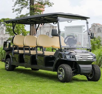 Un bon prix. 8 Seats Electric Golf Cart With 48V Battery And 30% Gradeability For Golf Courses And Tourist Resorts en ligne