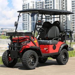 Un bon prix. New Model Electric Golf Cart with 14-inch Wheels Q235 Chassis and 10-inch Display for Comfort Driving en ligne