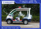 Chariot de golf électrique de 4 Seater pour la lumière de voiture de croisière de sécurité avec prudence fournisseur
