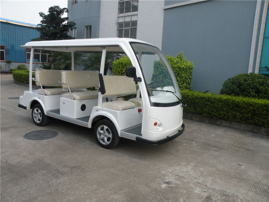 Voiture électrique imperméable de navette pour capacité de système à C.A. de 8 passagers la bonne
