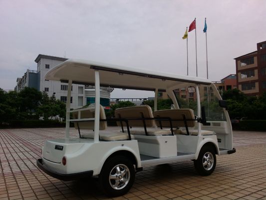 Voiture électrique imperméable de navette pour capacité de système à C.A. de 8 passagers la bonne