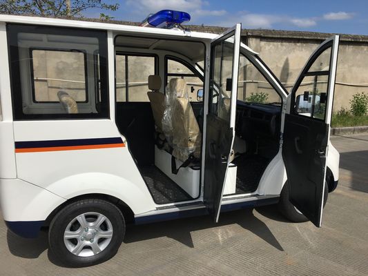 La voiture de patrouille électrique à vitesse réduite 2+3 pose performance de chariot de golf de 5 passagers la haute