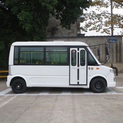 Petite voiture électrique de navette à moteur à essence pour la patrouille de sécurité publique
