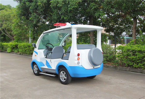 Voiture électrique bleue/blanche de golf avec des sièges de la fibre de verre 4 de Toplight pour la station de vacances