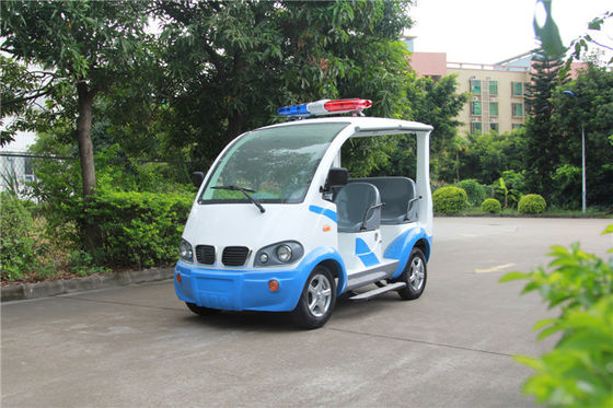 Voiture électrique bleue/blanche de golf avec des sièges de la fibre de verre 4 de Toplight pour la station de vacances