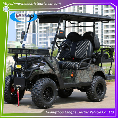 Un bon prix. 48V à batterie à la main gauche Voiture de golf électrique 4 places Voiture de navette électrique pour terrain de golf en ligne