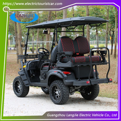 4 places chariot de golf électrique haute capacité d'escalade 48V chariots de golf à batterie pour terrain de golf