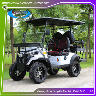 Un bon prix. 48 volts 4 sièges électrique Golf Buggy Club Voiture de golf avec pare-brise PC en ligne