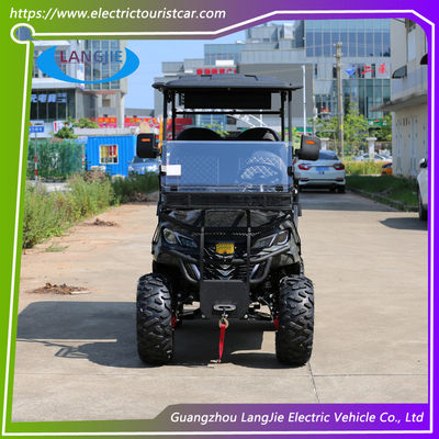 Un bon prix. 2 + 2 sièges voiture de club électrique batterie Golf Buggy chariot de chasse avec DOT en ligne