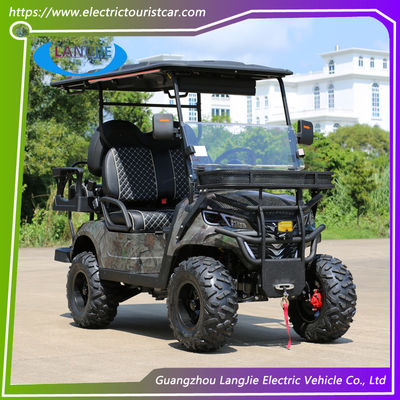 Un bon prix. 4 places chariot de golf électrique batterie puissance voiture de golf temps de recharge 8-10h portée 80km en ligne