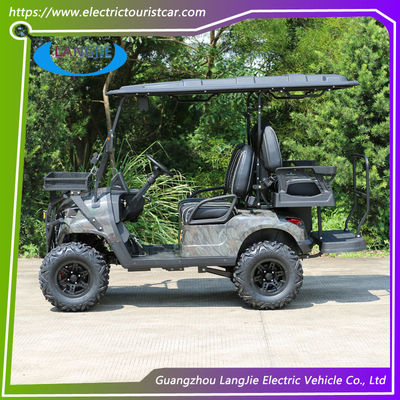 Chariot de golf légalement électrique 4 places sur mesure 5 kW moteur à courant alternatif chariots de chasse hors route