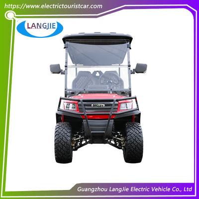 Un bon prix. Voiture de chasse électrique 4 places Voiture classique Voiture de golf avec accessoires cool couverture pour hôtel en ligne