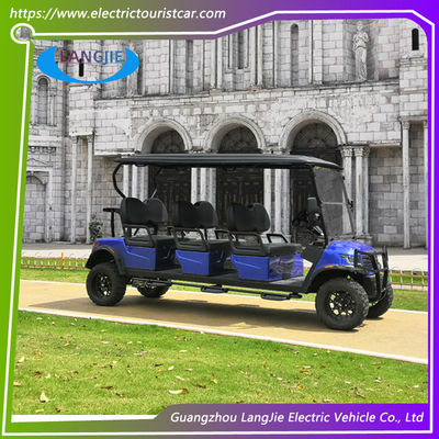 Véhicule de chasse électrique 6 places avec moteur AC de 5 kW et CE Aventures et activités en plein air